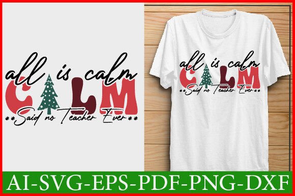 All is Calm Teacher Graphics for Crafts & Blogs