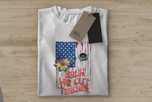 Bruh We Out Teacher SVG: Patriotic Crafts & Graphics