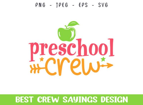 Preschool Crew Graphics for Crafts Review