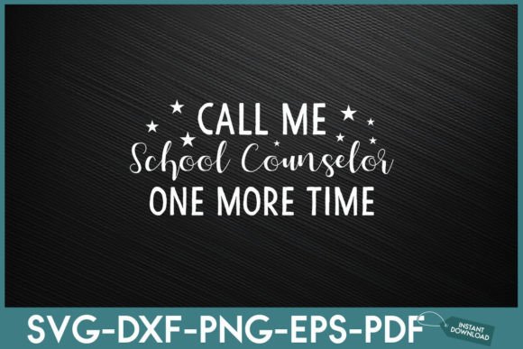 Review: Call Me School Counselor One More Time Design