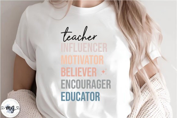 Review: Teacher Influencer Motivator SVG for Embroidery
