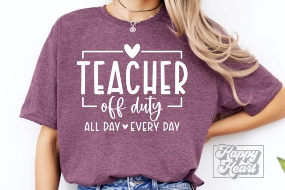 Reviewing Teacher Off Duty SVG for Summer Embroidery