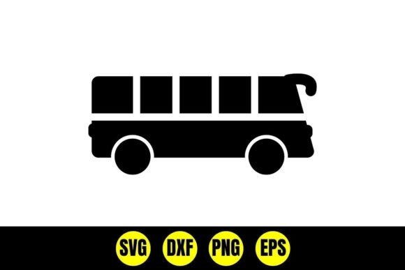 School Bus Silhouette Svg: Graphics for Crafts
