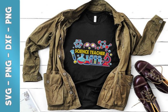 Science Teacher Summer Vibes SVG: Graphics for Crafts
