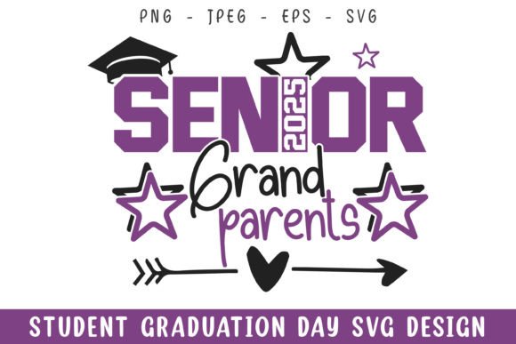 Senior 2025 Graphics for Crafts & Branding