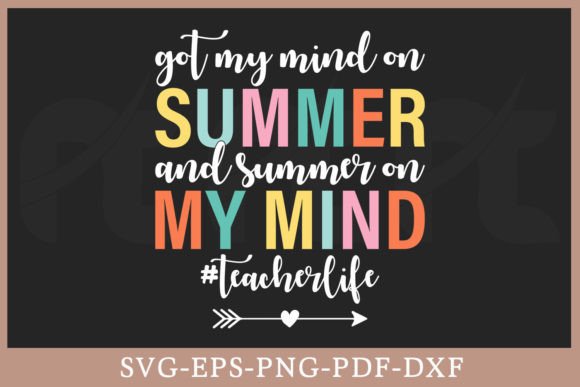 Summer Teacher SVG for Crafts & Graphics