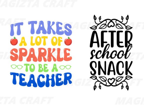 Teacher Quotes Sparkle: Graphics for Crafts